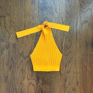 Meshki Halter Crop Top